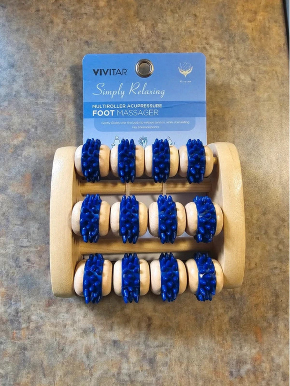 Vivitar Wooden Foot Massager